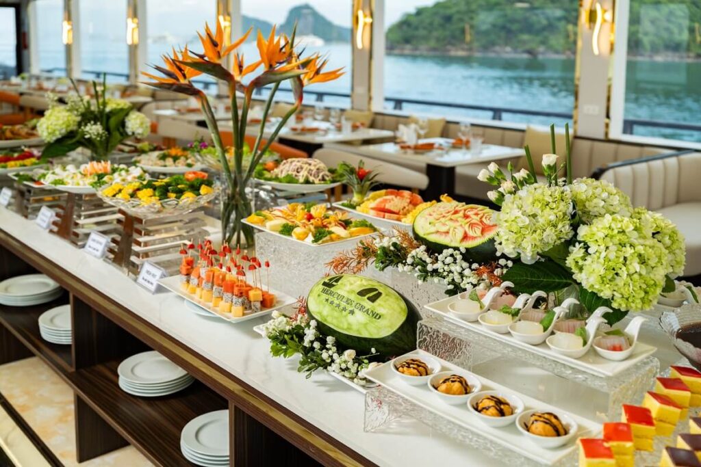 Hercules Grand Cruise Buffet lunch